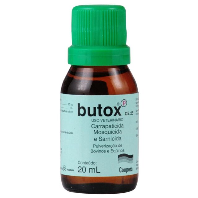 BUTOX ANTIPULGAS CARRAPATICIDA E SARNICIDA AMBIENTE 20 ML