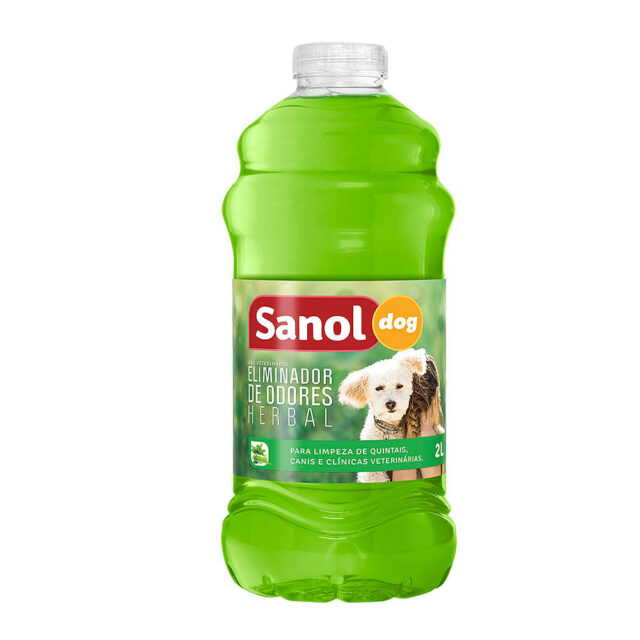ELIMINADOR DE ODORES HERBAL SANOL DOG 2 LT