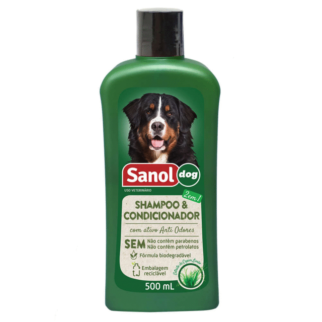 SHAMPOO E CONDICIONADOR SANOL DOG