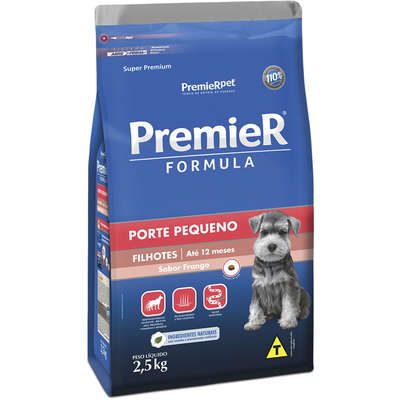 RAÇÃO PREMIER RAÇAS PEQUENAS FILHOTES 2,5 KG