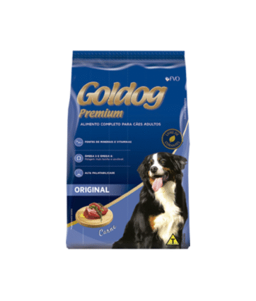 RAÇÃO GOLDOG PREMIUM ORIGINAL SABOR CARNE 15 KG
