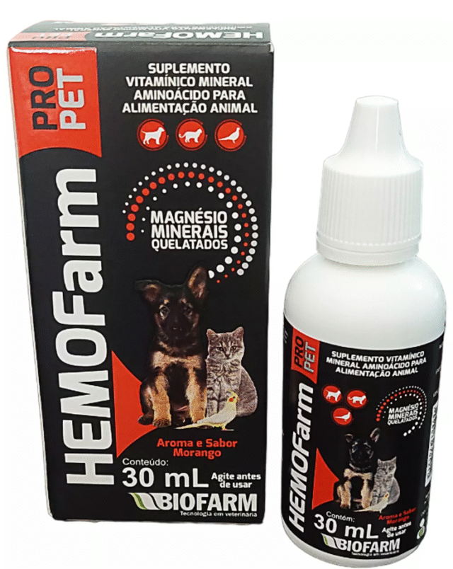 SUPLEMENTO VITAMÍNICO HEMOFARM PET 30ML