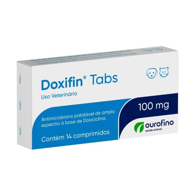 DOXIFIN TABS 100MG C/14 COMPR OUROFINO PET