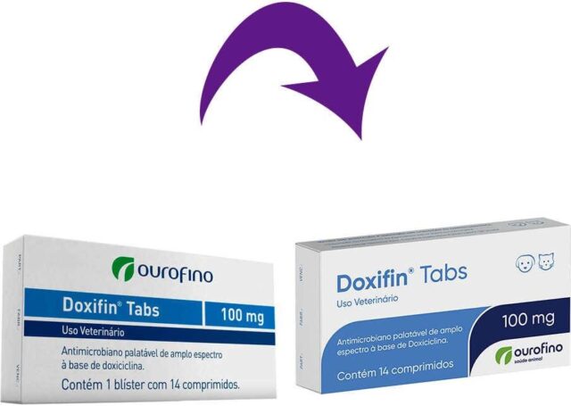 DOXIFIN TABS 100MG C/14 COMPR OUROFINO PET - Imagem 3