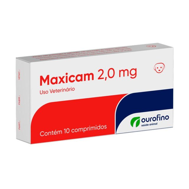 MAXICAM 2,0MG C/10 COMPR OUROFINO PET