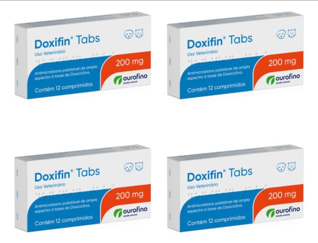 DOXIFIN TABS 200MG C/12 COMPR OUROFINO PET - Imagem 3