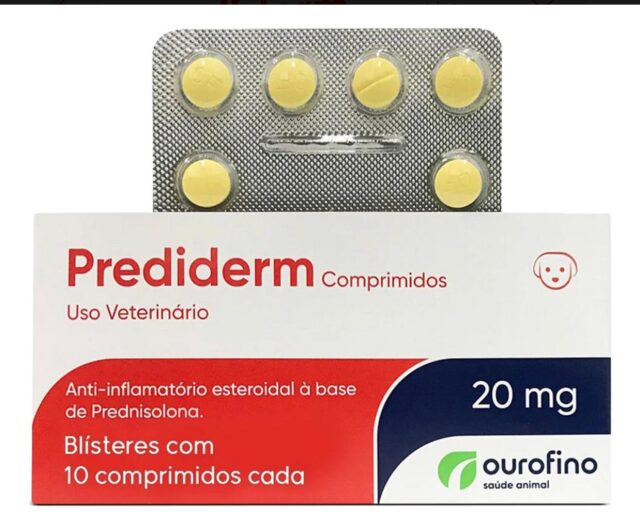 PREDIDERM 20MG C/10 COMPR OUROFINO PET - Imagem 2