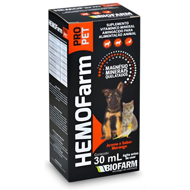 SUPLEMENTO VITAMÍNICO HEMOFARM PET 30ML - Imagem 3