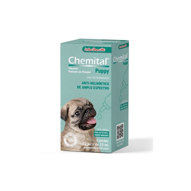 ANTI´HELMÍNTICO DE AMPLO ESPECTRO CHEMITAL PUPPY -  20ml