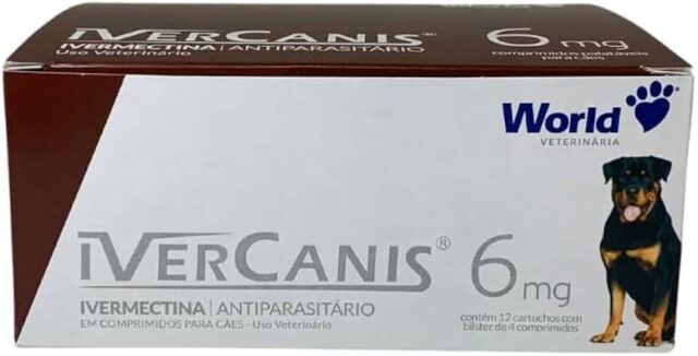 IVERCANIS 06MG CARTUCHO C/ 04 COMPRIMIDOS - Imagem 3