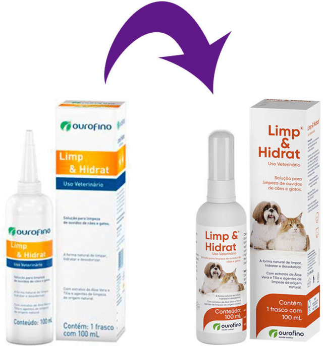 LIMP  HIDRAT 100ML OUROFINO PET - Imagem 3