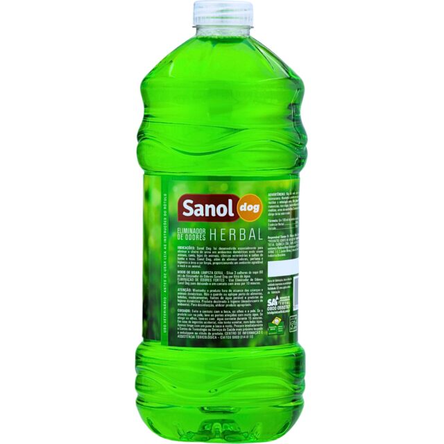 ELIMINADOR DE ODORES HERBAL SANOL DOG 2 LT - Imagem 2