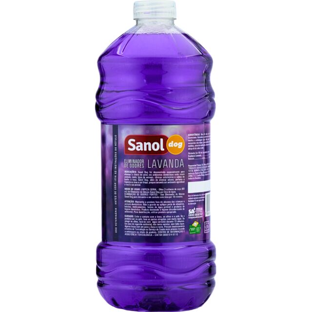 ELIMINADOR DE ODORES LAVANDA  SANOL DOG 2 LT - Imagem 2