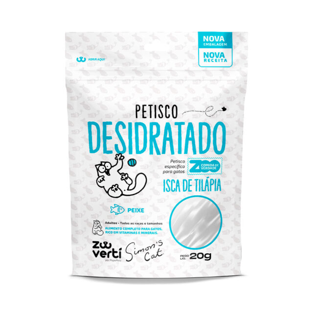 SIMON´S CAT PETISCO DESIDRATADO ISCA DE PEIXE - 20g
