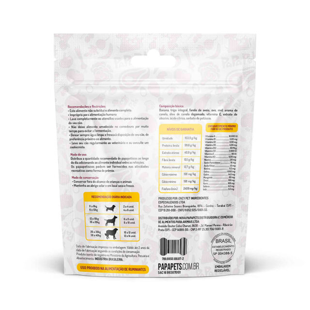 PETISCO NATURAL PAPAPETISCO BANANA - 150g - Imagem 2