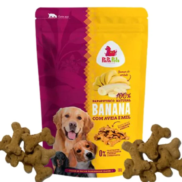 PETISCO NATURAL PAPAPETISCO BANANA - 150g - Imagem 3
