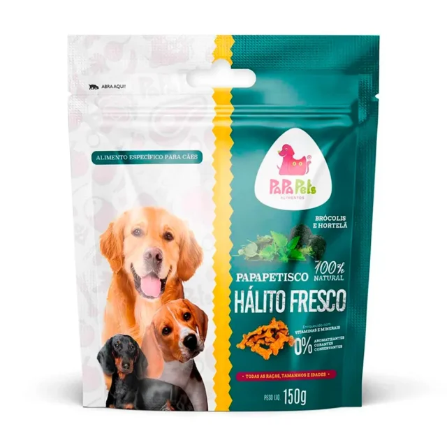PETISCO NATURAL PAPAPETISCO HÁLITO FRESCO - 150g
