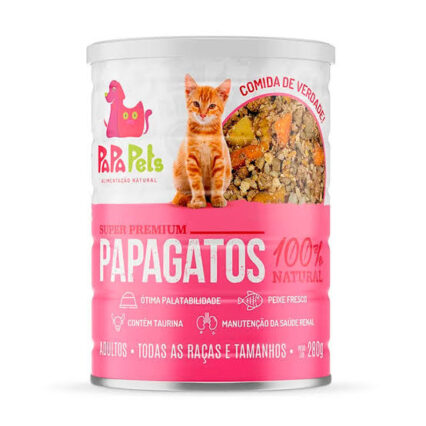 PAPAPETS ALIMENTO COMPLETO PARA GATOS - 280g