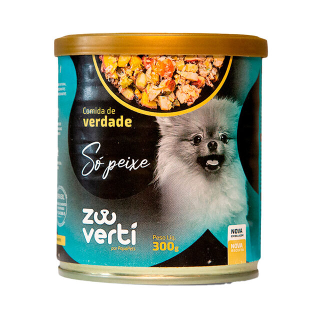 ZOOVERTI ALIMENTO COMPLETO PARA CÃES SABOR SÓ PEIXE - 300g