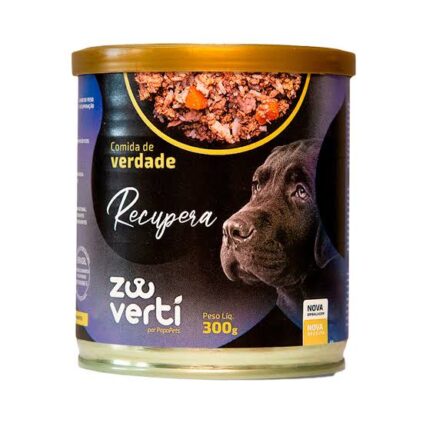 ZOOVERTI ALIMENTO COMPLETO PARA CÃES - RECUPERA (PÓS-CIRÚRGICO/GANHO DE PESO/TRATAMENTOS) - 300g