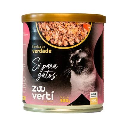 ZOOVERTI ALIMENTO COMPLETO PARA GATOS - 300g