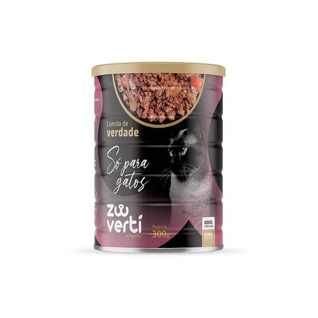 ZOOVERTI ALIMENTO COMPLETO PARA GATOS - 300g - Imagem 2