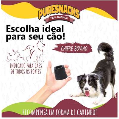 PURESNACKS SNACK MASTIGÁVEL - CHIFRE