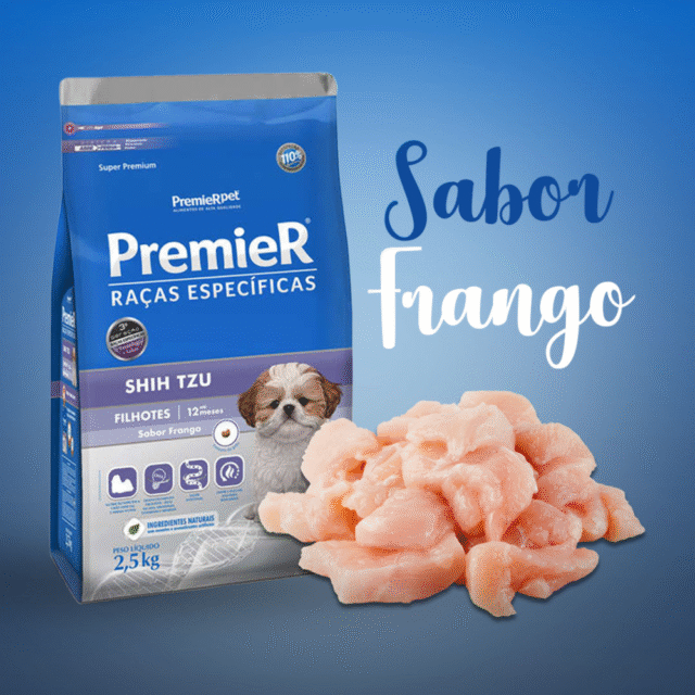 RAÇÃO PREMIER SHIH TZU FILHOTES 2,5 KG - Imagem 3
