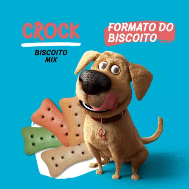 PETISCO QUATREE SNACKS CROCK BISCOITO MIX - 400g - Imagem 4