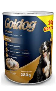 GOLDOG LATA ADULTO FRANGO 280 +20G