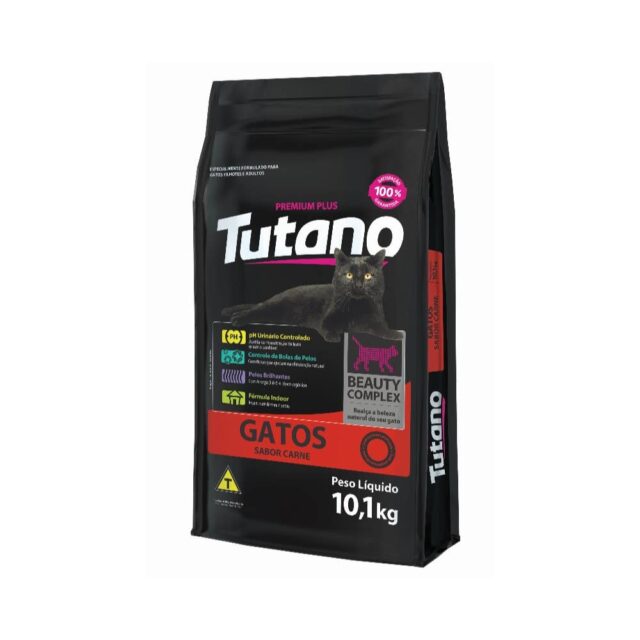 RAÇÃO TUTANO GATOS CARNE 10,1 KG - Imagem 3
