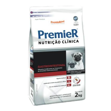RAÇÃO PREMIER NC CÃES GASTROINTESTINAL PEQUENO PORTE 2,0 KG