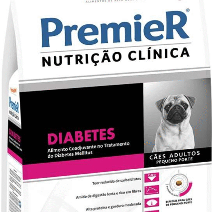 RAÇÃO PREMIER NC CÃES DIABETES PEQUENO PORTE 2,0 KG