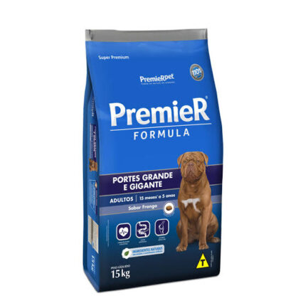 PREMIER RAÇAS GRANDES ADULTO FRANGO 15 KG