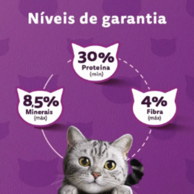 RAÇÃO WHISKAS GATO ADULTO SABOR FRANGO 10,1kg - Imagem 5